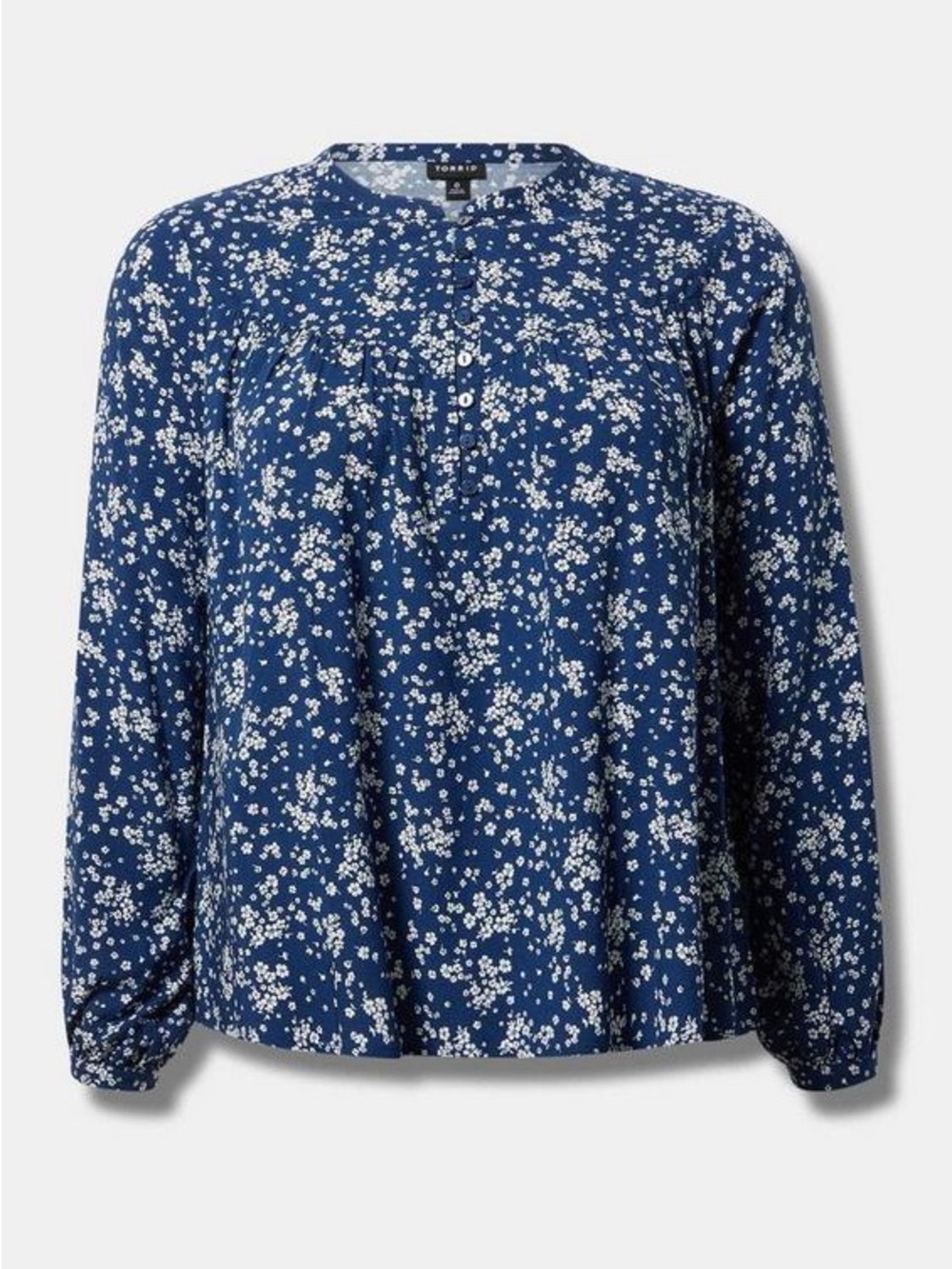 Torrid Relaxed Button-Front Blouse